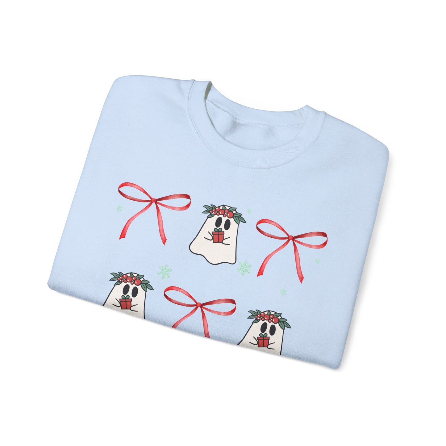 Ghosty Christmas - Unisex Heavy Blend™ Crewneck Sweatshirt