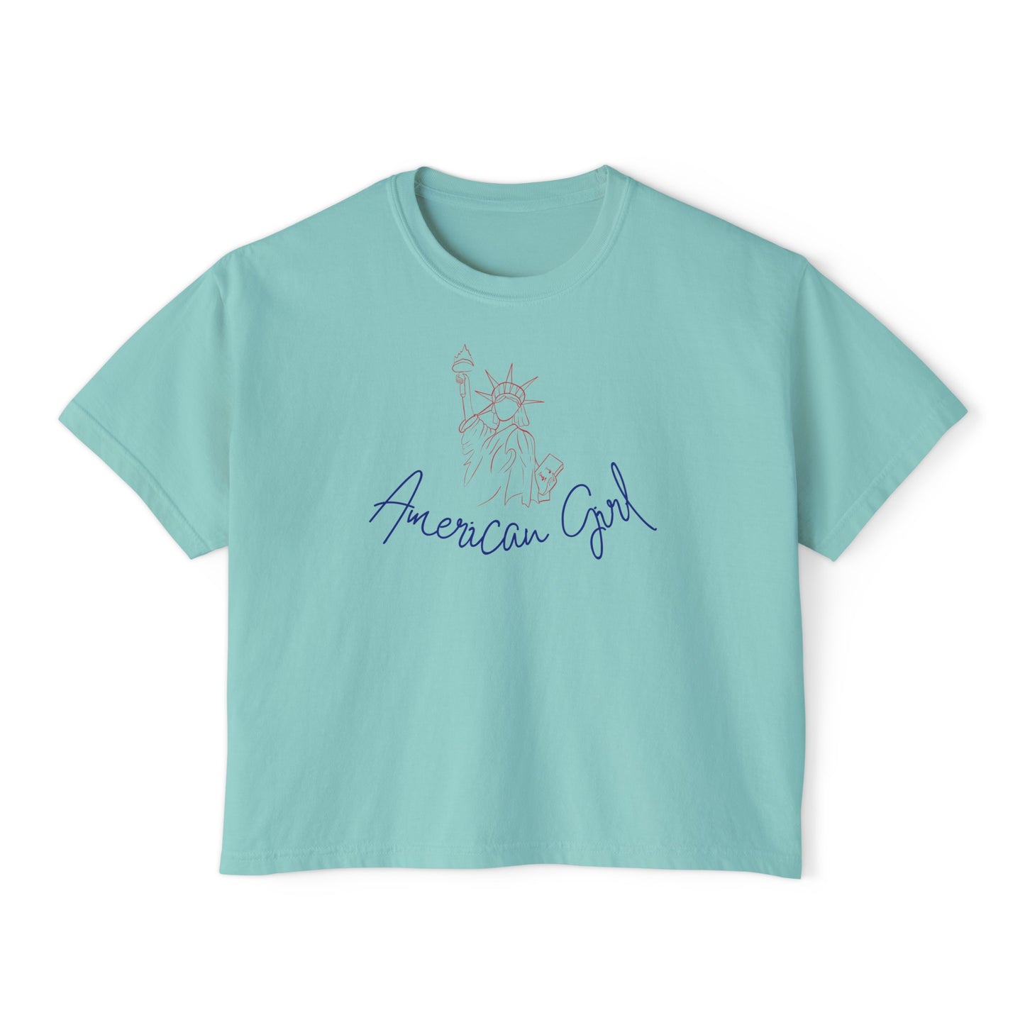 American Girl - Statue of Liberty Boxy T-Shirt