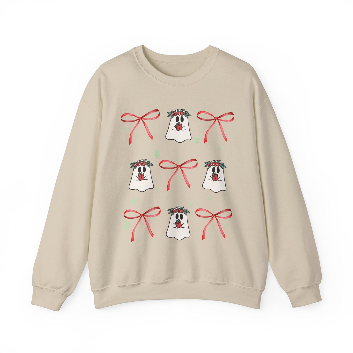 Ghosty Christmas - Unisex Heavy Blend™ Crewneck Sweatshirt