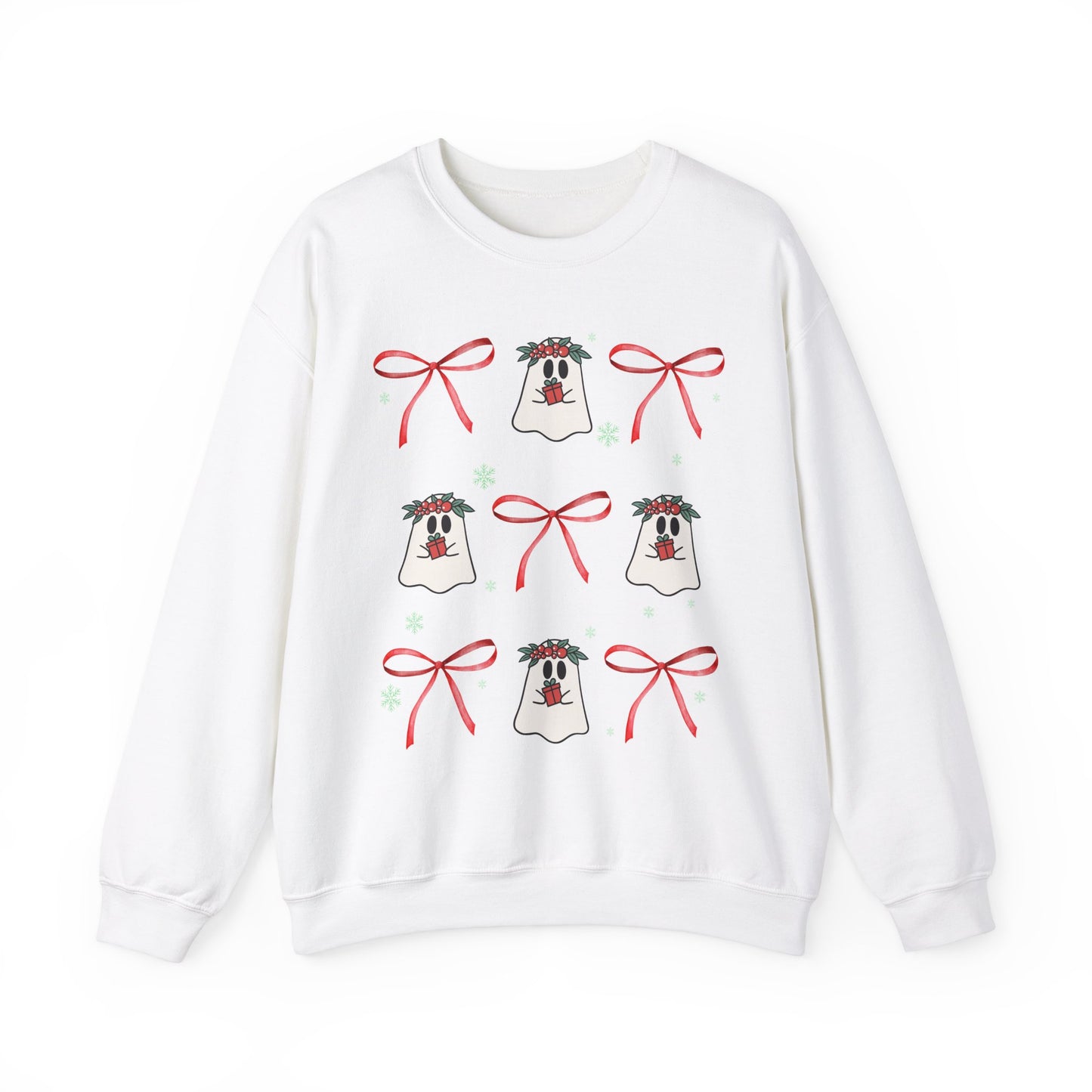 Ghosty Christmas - Unisex Heavy Blend™ Crewneck Sweatshirt