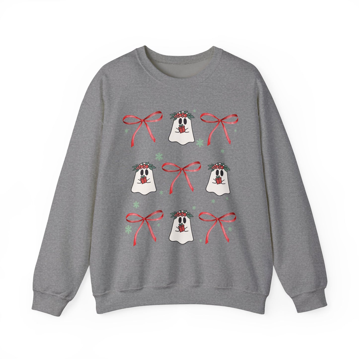 Ghosty Christmas - Unisex Heavy Blend™ Crewneck Sweatshirt