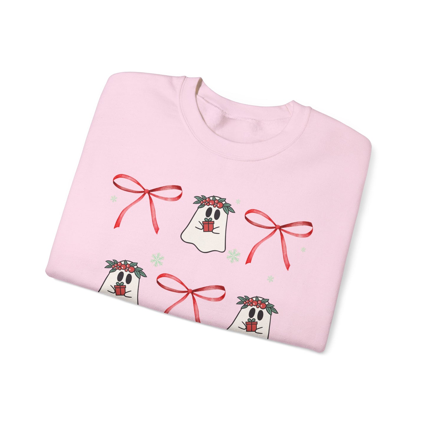 Ghosty Christmas - Unisex Heavy Blend™ Crewneck Sweatshirt