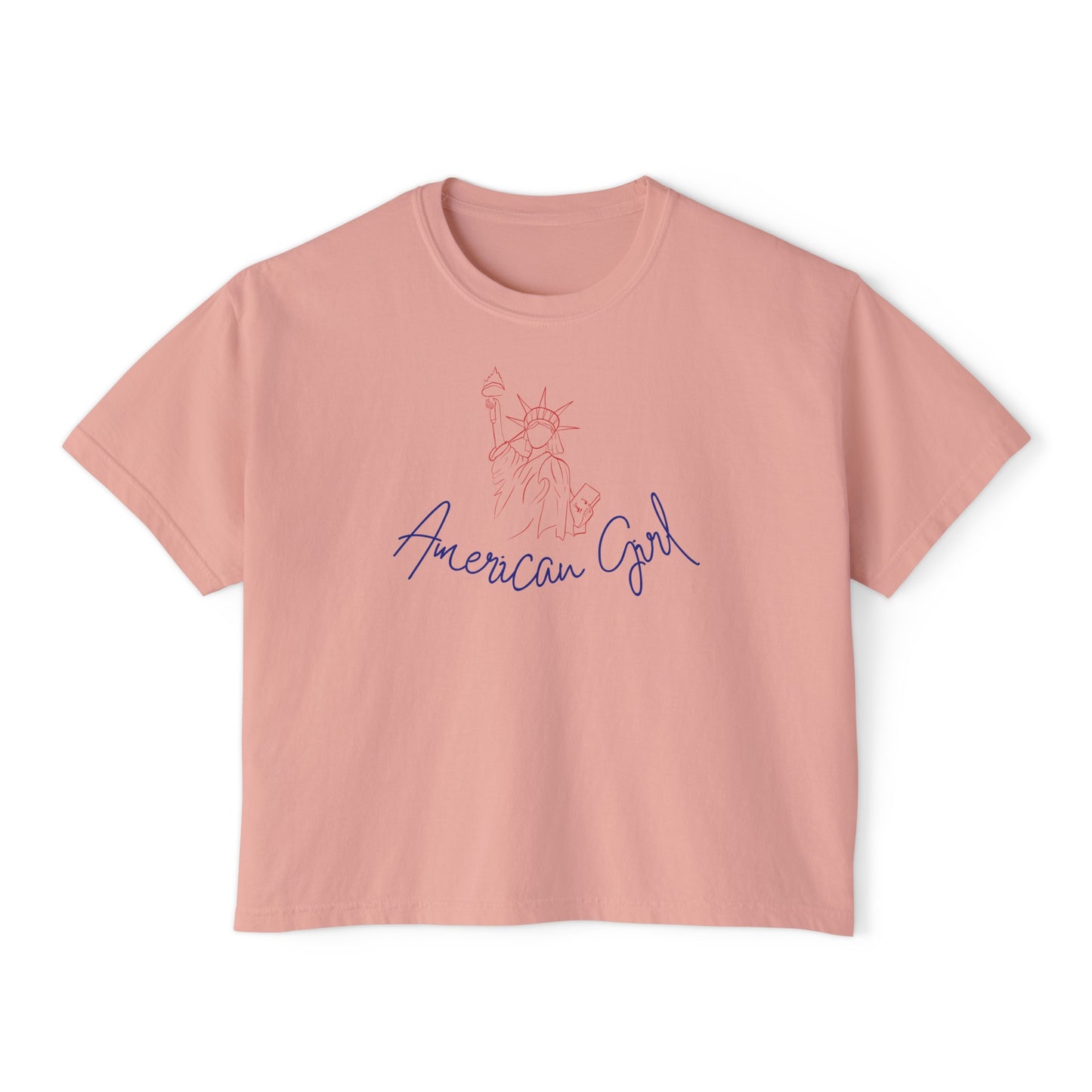 American Girl - Statue of Liberty Boxy T-Shirt