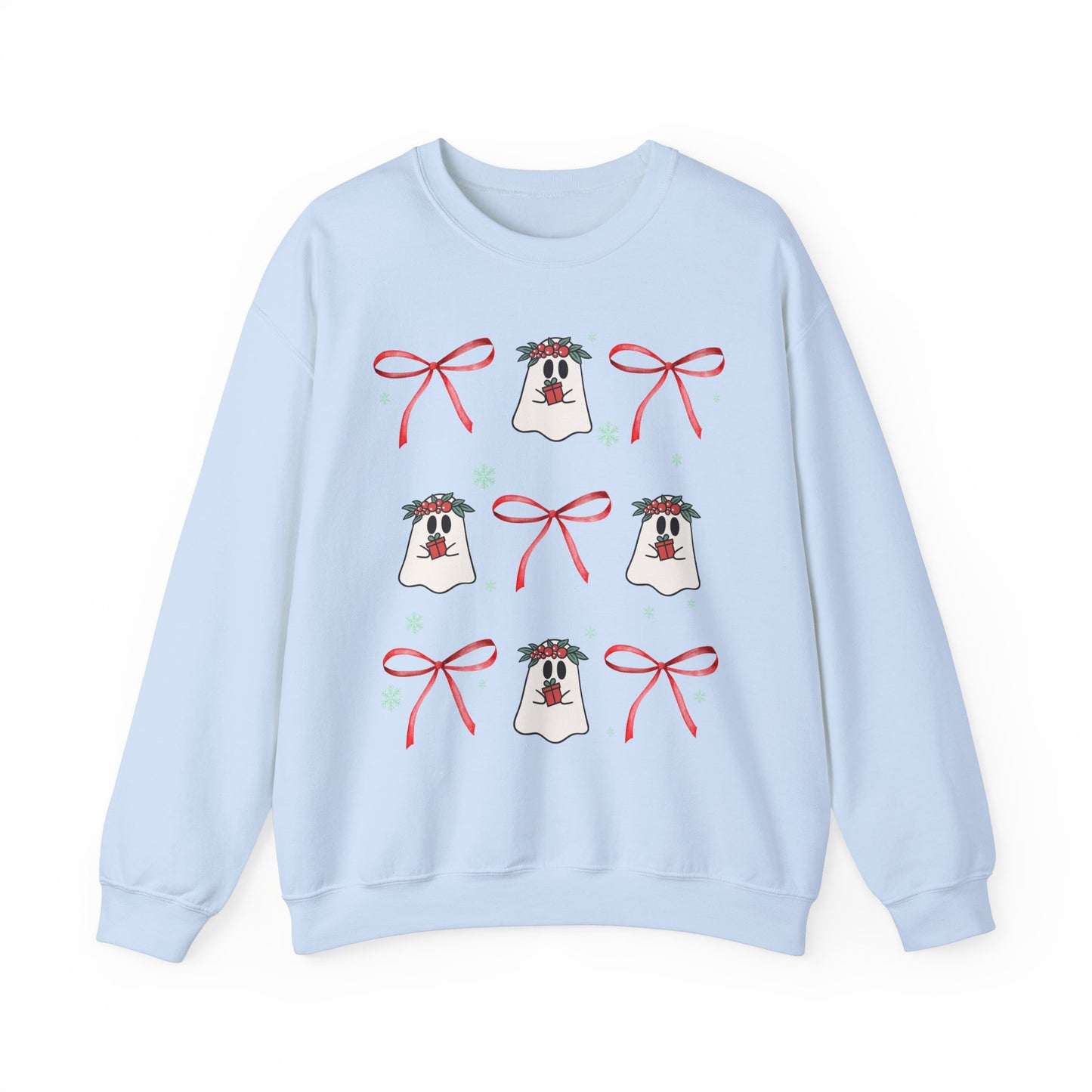 Ghosty Christmas - Unisex Heavy Blend™ Crewneck Sweatshirt