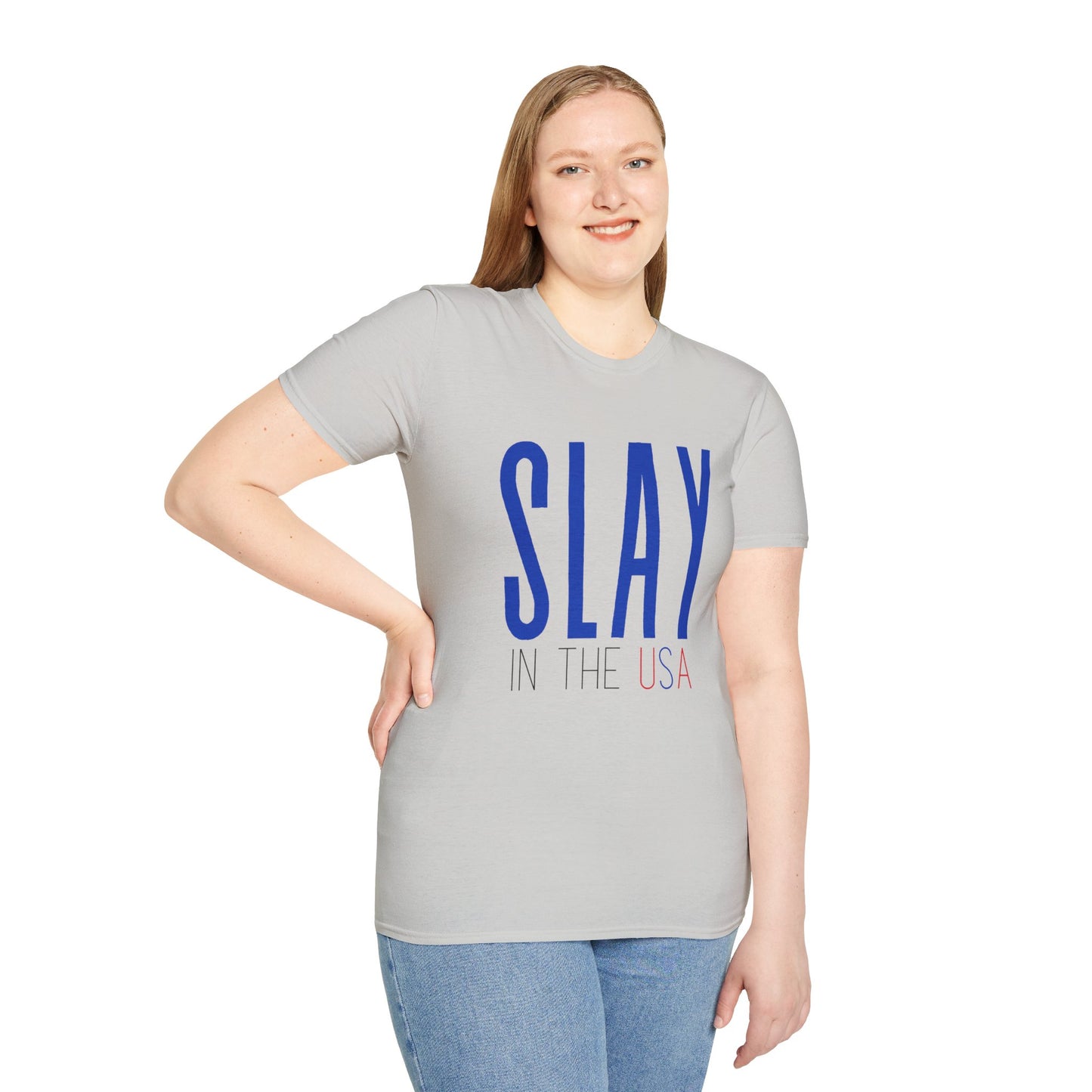 Slay in the USA - Unisex Softstyle T-Shirt