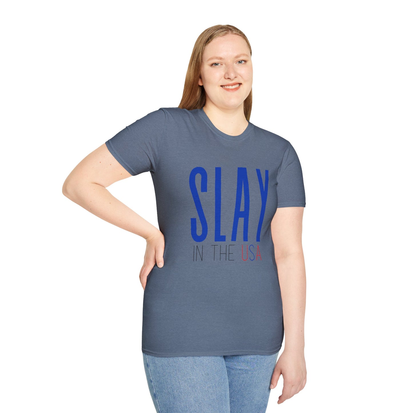 Slay in the USA - Unisex Softstyle T-Shirt